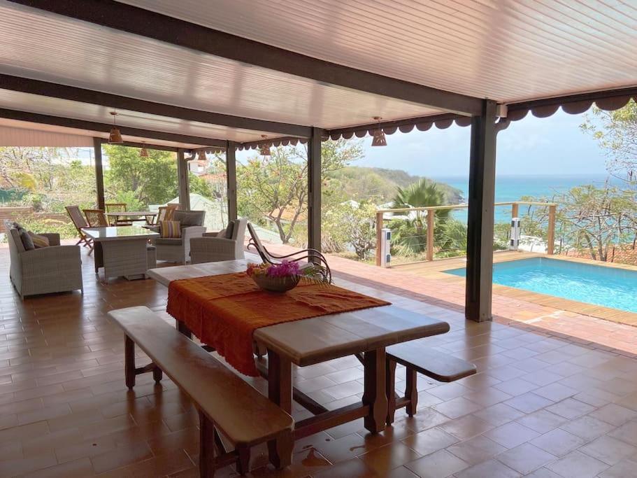 לה דיאמנט Le Caillou *** Belle Villa, 4 Chambres, Piscine, Vue Mer *** מראה חיצוני תמונה